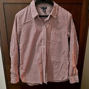 Gap, stripped, button up
